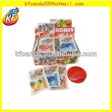 40g Best quality soft honey jelly fruit slices candy