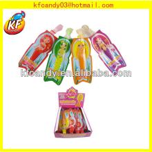22g sweet fruit flavor mermaid shape liquid jam candy
