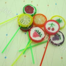 Fruit Shape Hand-made lollipop/Lollipop Candy/Candy Flower Lollipops