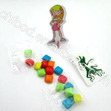 Chewing Gum with 3D Card And Tattoo,Toy Candy,Candy Toy