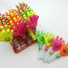 Funny Plastic Hand Clap Candy Toy Factory/Hand Clapper Toy Candy