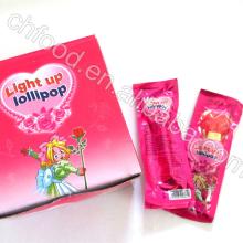 Rose Light Lollipop Stick/Rose Shape Lollipop Candy