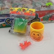 Sping  ring  toy candy