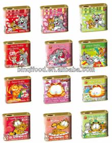 85g China Export Garfield Super Fruit  Juice  Candy  jar  Manufacturer