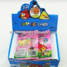Flash Cards with Chocolate Toy Candy