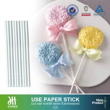 Marshmallow paper stick ,paper lolly pop stick