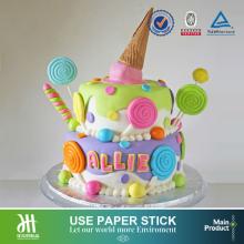 Colorful Lollipops and Cupcake Cake Paper Sticks