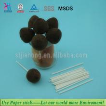 Chocolate decoration materials paper lollipop sticks wholesale
