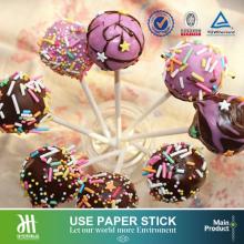 Home baking  paper  stick long stick cakepop lollipop  paper  sticks