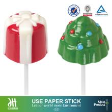 3 inch jelly lollipop candy paper sticks marshmallow sticks