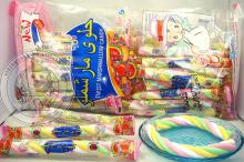 Colorful Twist Marshmallow Cotton Candy