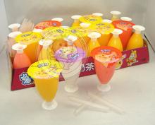 Fruit Milk Tea Pudding