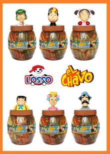 USA HIT El CHAVO SERIES Plastic  Candy   Jar 