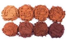 10-12% Natural and alkalized cocoa powder