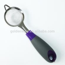 plastic handle kitchen  utensil s tools  set  tea filter infuser strainer chocolate cocoa powder for cak