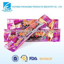 Top quality food plastic packet bag for chewing gum