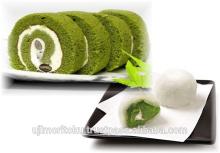 Easy to use powder green tea cake for foods , small lot available