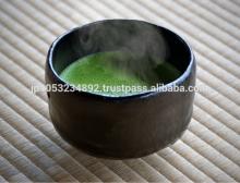 Japanese healthy Matcha green tea as instant powder drink