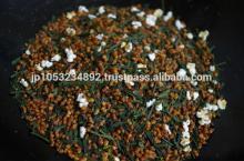High quality and flavorful japanese green tea with roasted rice