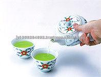 Japanese health beverage for beauty care using high class green tea