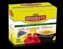 Brooklyn - Fruit & Herb Lemon & Hibiscus Flavored Green Tea