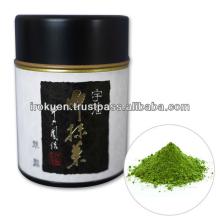 Carefully grounded delicious matcha green tea powder