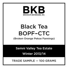 Black Tea: Broken Orange Pekoe Fannings (BOPF) - Ask For Samples
