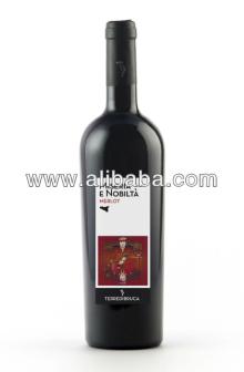 Miseria e Nobilta Merlot IGP Sicilia - High Class Bottled Italian Wine