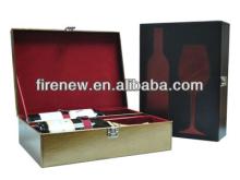 good quality wine box, whisky box,  champagne  box, leather  vodka  box