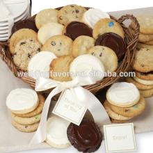 Wicker Cookie Gift Basket