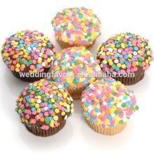 Belgian Chocolate Confetti Cupcakes