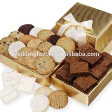 Golden Elegance Brownie & Cookie Gift Duo