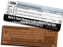 Bite Back at the IRS Chocolate Bar