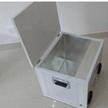 White Durable Metal Cooler Box Food Storage Chocolate Cooler Box