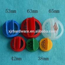 salt and pepper bottle caps