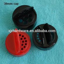 plastic salt and pepper bottle caps for kitchen spice bottle