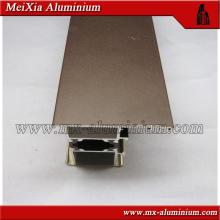 champagne powder coated and electro aluminium profiles for window