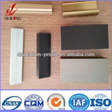 anodized finish Champagne Wood Hot sale heat high quality aluminum door handl