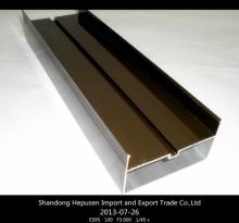 electrophoresis champagne aluminum profile for door and window