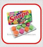 Best Snope Sour Powder Center Filled Mix Fruits Candy