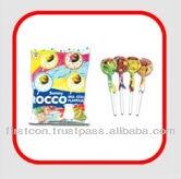 Best Quality Sunny Rocco Mixed Cocoa Hard Ball Lollipop