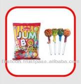 Best Quality Popza Jumbo Mixed Fruits Hard Candy Lollipop
