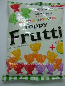 High Quality Toppy Fruitti Vitamin C Hard Mix Fruit Candy