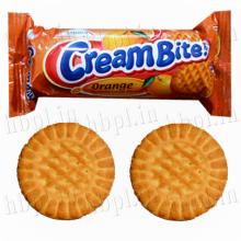 Orange Flavoured Cream Biscuits