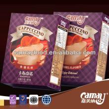 Caramel flavored Cappuccino