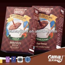Caramel flavored Hot Chocolate