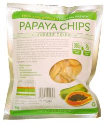 Freeze-Dried Papaya Chips