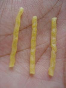 wheat flour pellets