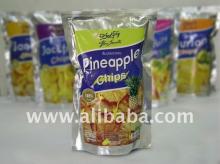 Organic healthy Crispy Pineapple chip Snack