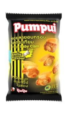 Crispy Snack - Crispy Baby Clam  Garlic   Flavour  P-CBC30-GL